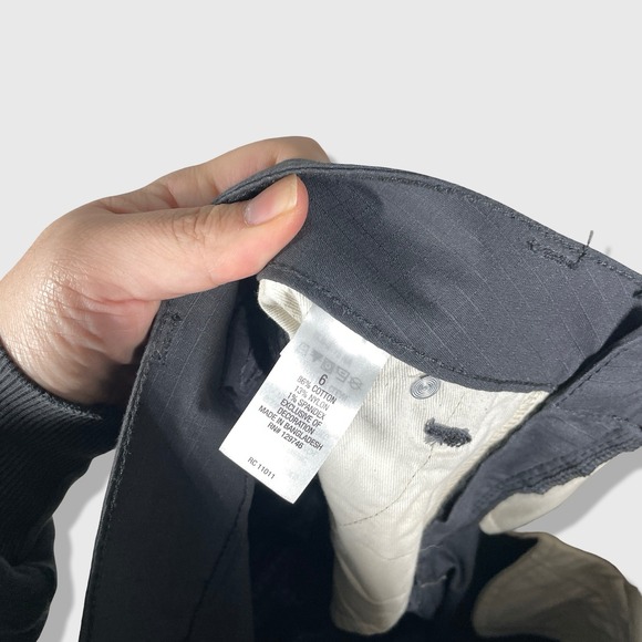 Ridgecut Ultra Work Pant Women Size 6 Dark Gray Straight Fit Utility Gorpcore - Picture 3 of 9